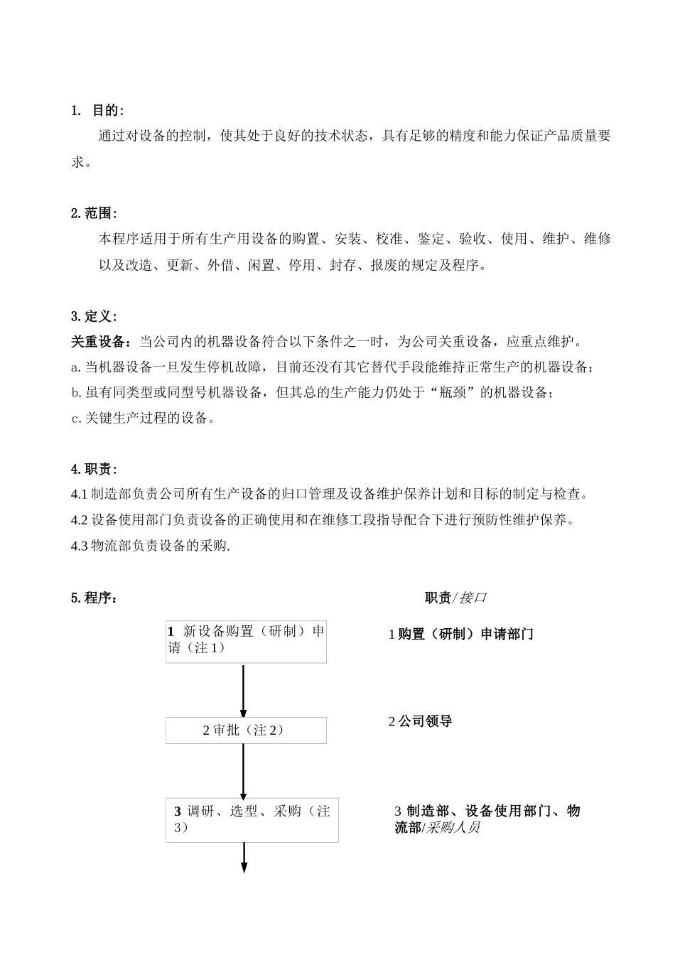 某公司设备管理控制程序_第2页
