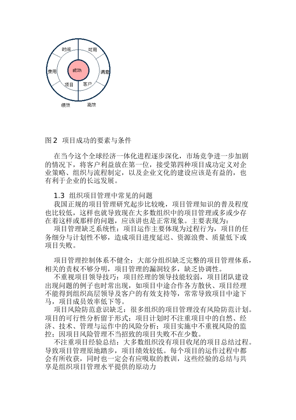 注重项目管理体系建设，提高项目绩效（DOC 26页）_第3页