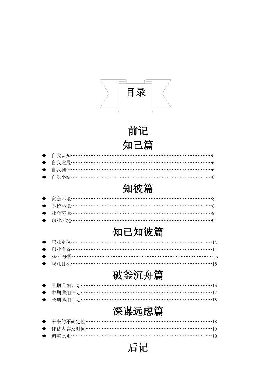 建工专业 职业生涯规划_第3页