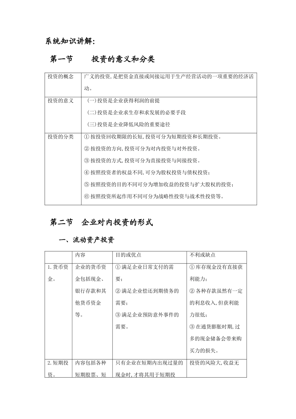 浅析企业投资管理_第2页