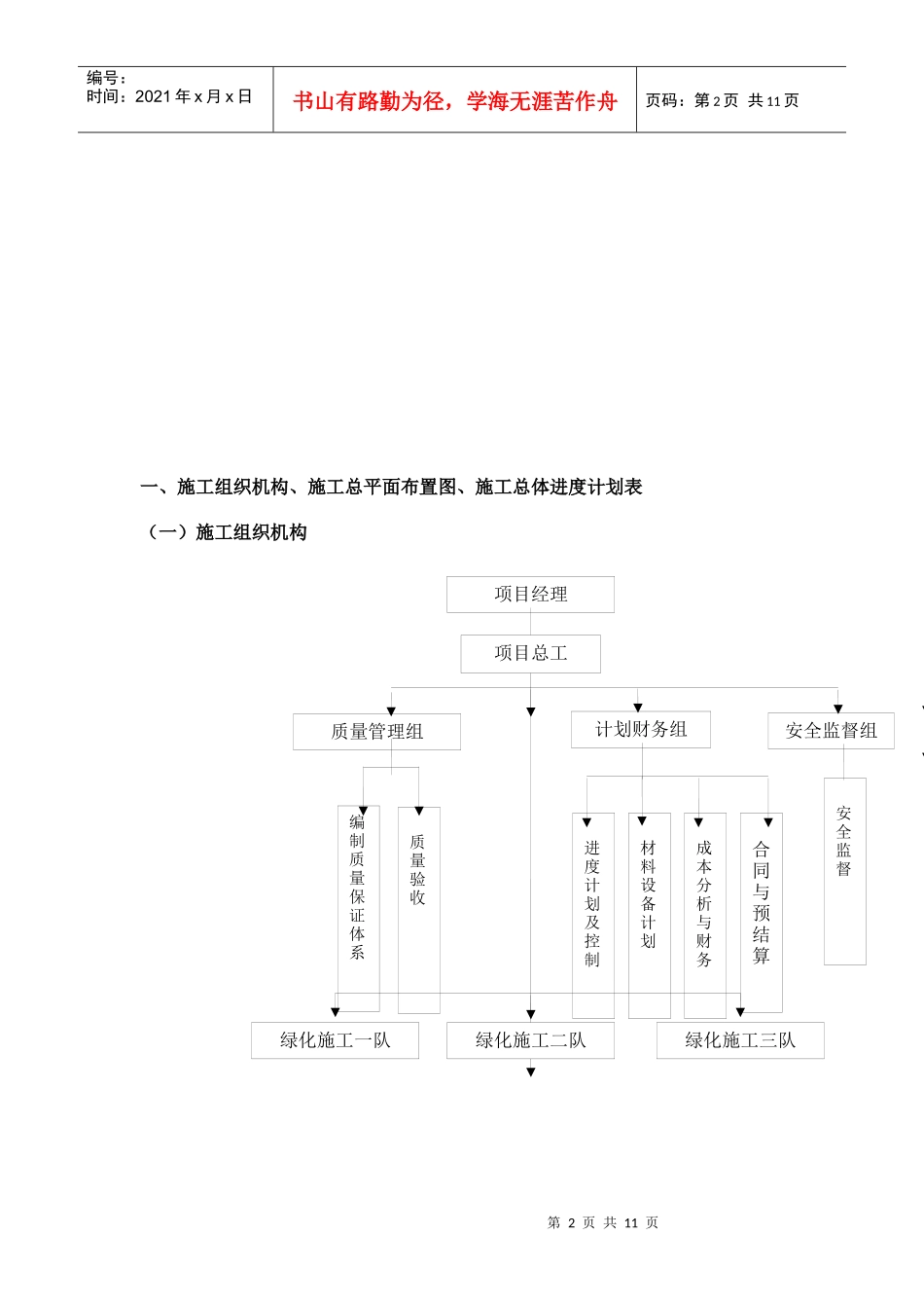 浅析初步施工组织计划_第2页