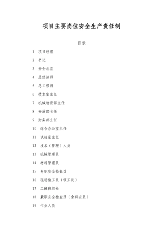 安全生产责任制66562013