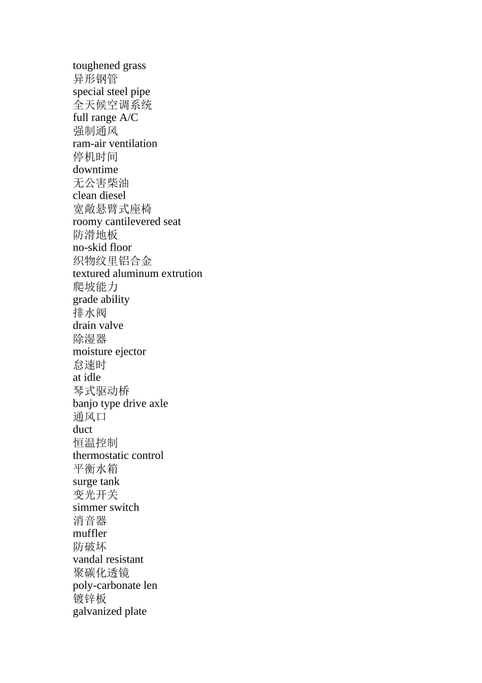 汽车词汇大全（DOC 837页）_第3页