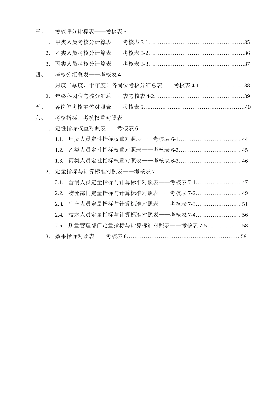 公司绩效考核全套流程表格[1]_第2页