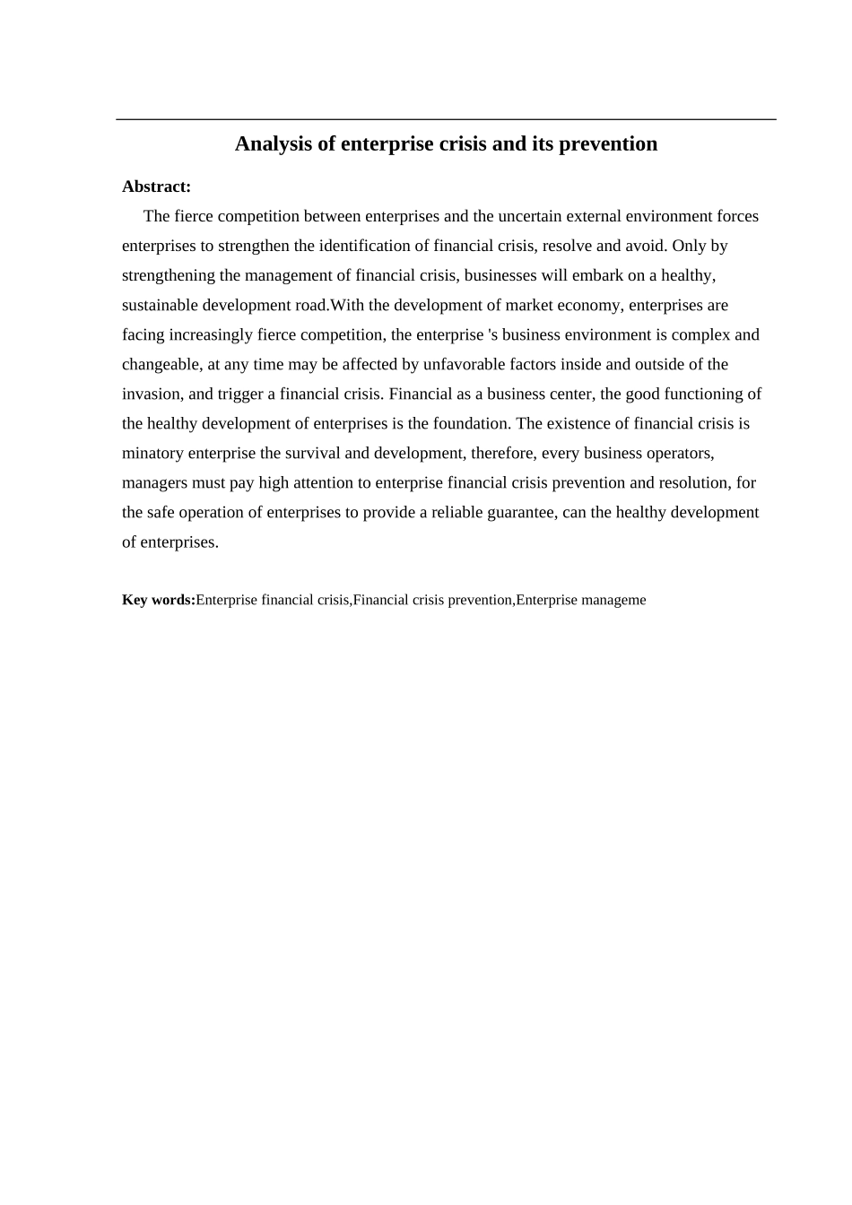 浅析企业危机与防范_第3页