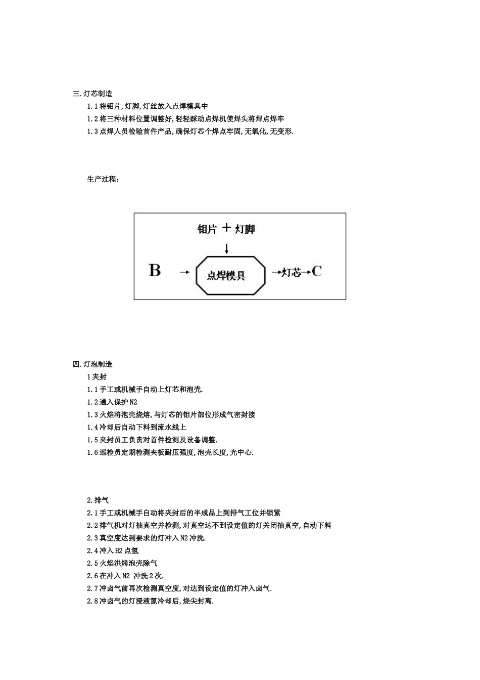 卤素灯制造工艺流程_第3页