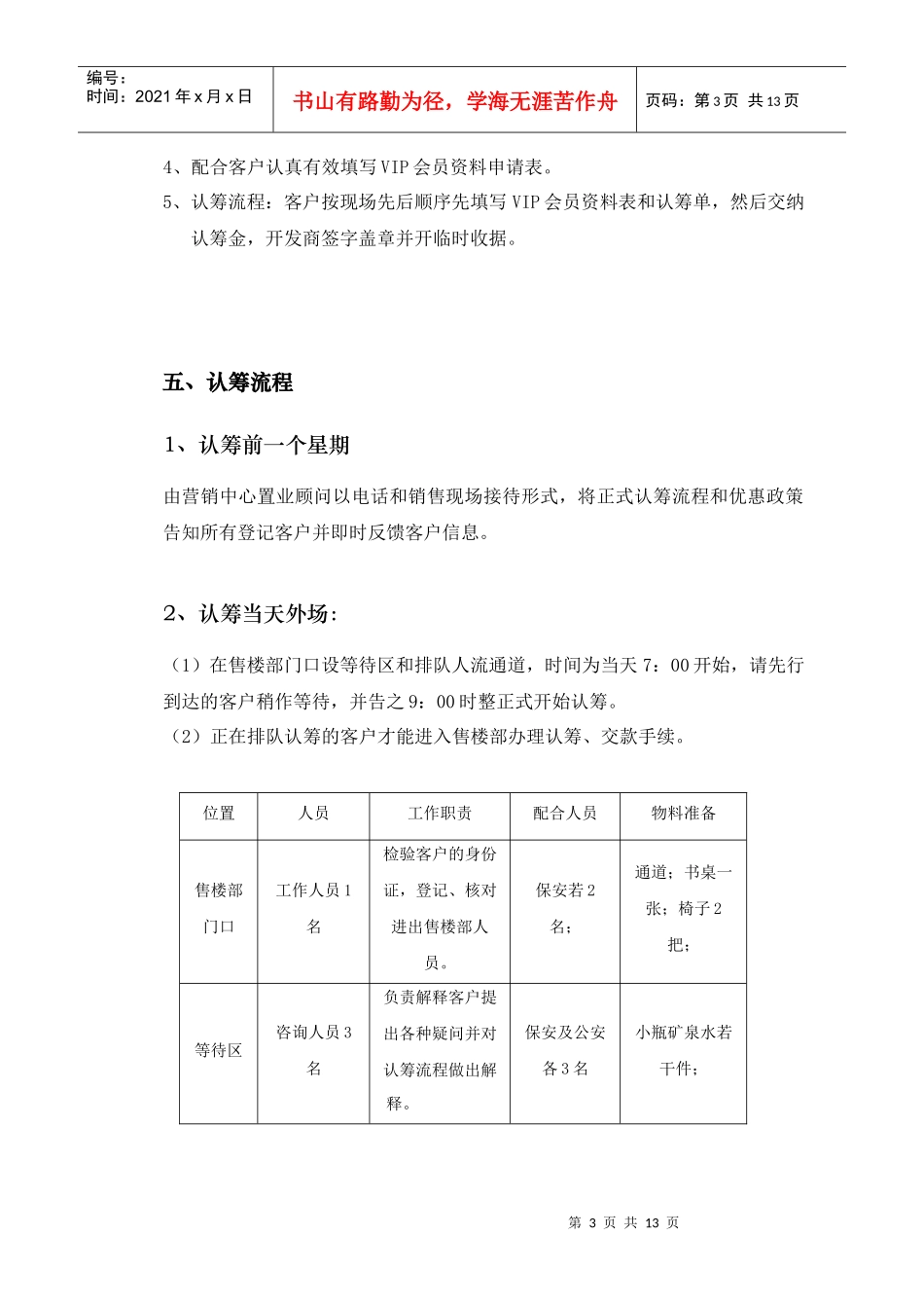 洛阳国际商街VIP卡认筹策略及执行案_第3页