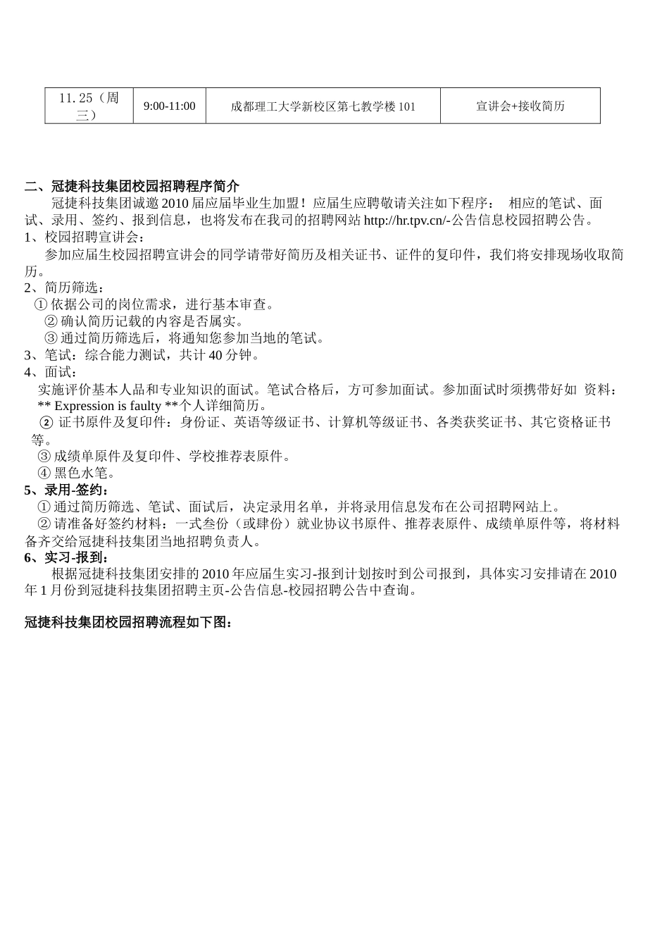 冠捷科技集团XXXX年校园招聘_第3页