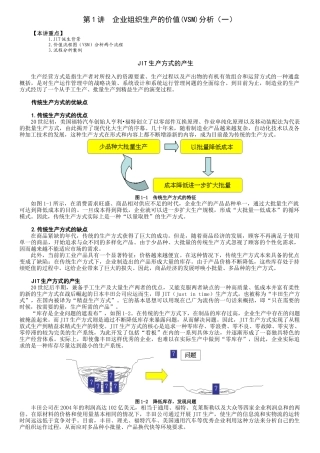 《精益生产之JIT管理实战》讲义