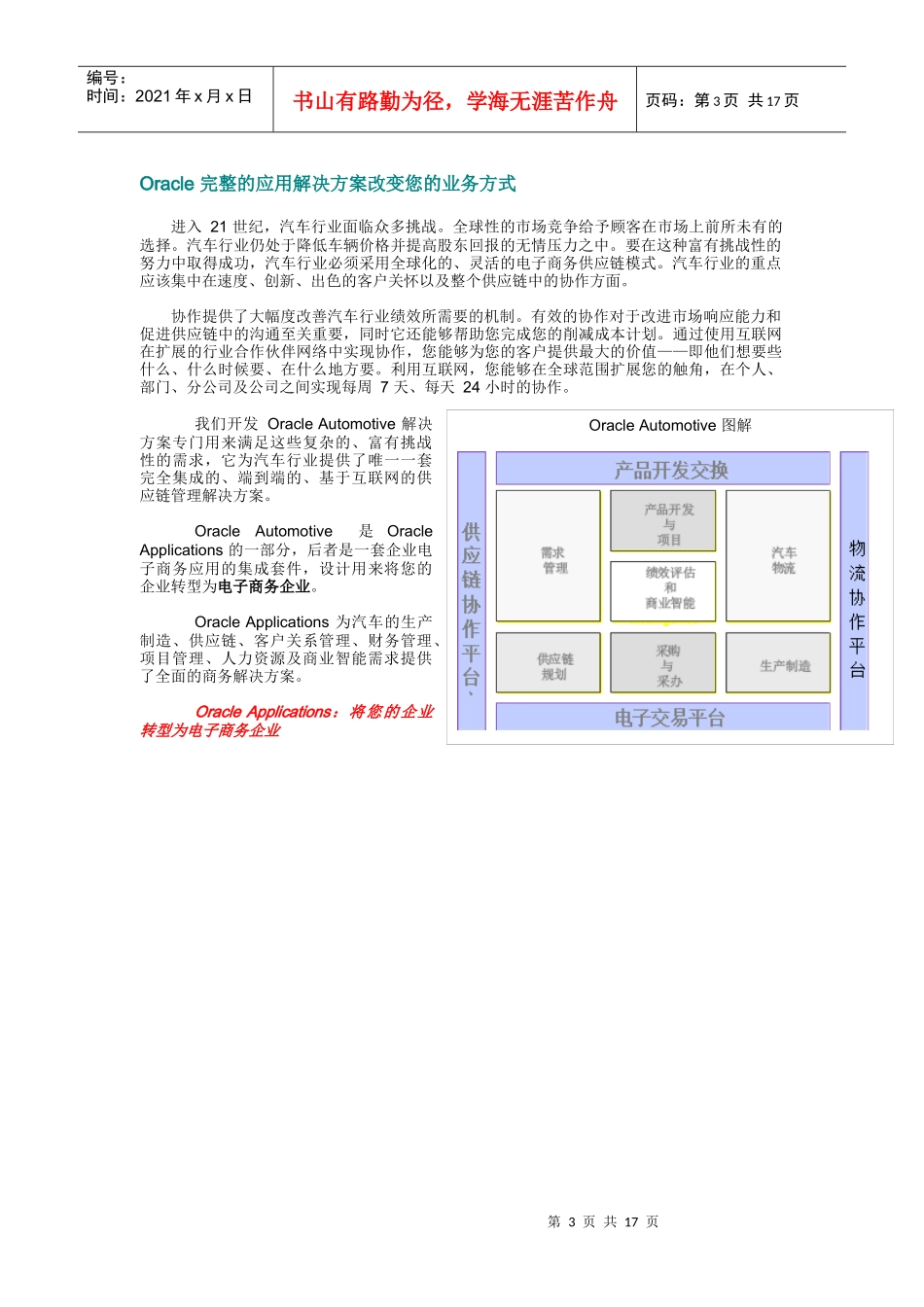 汽车供应商解决方案白皮书_第3页