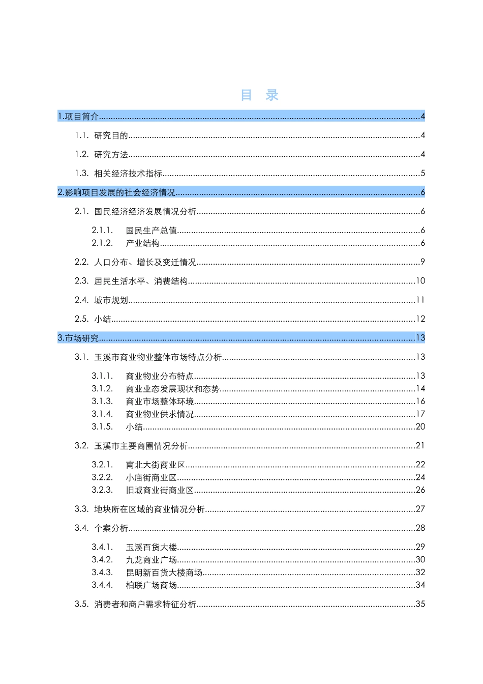 沃尔玛购物广场项目研究与策划报告_第1页