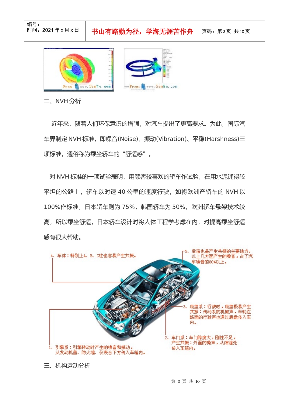 汽车CAE工程分析_第3页