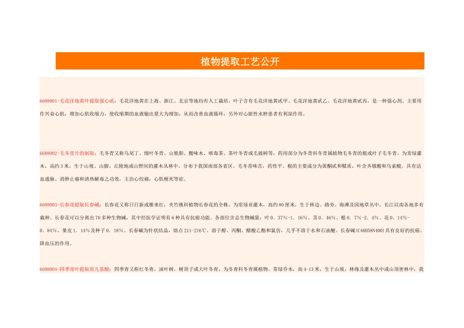 植物提取工艺公开_第1页