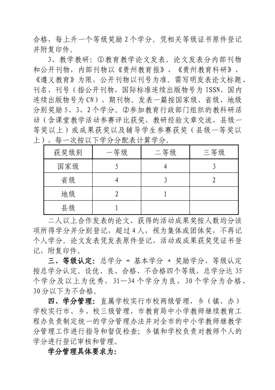 继续教育考核学分登记表_第3页