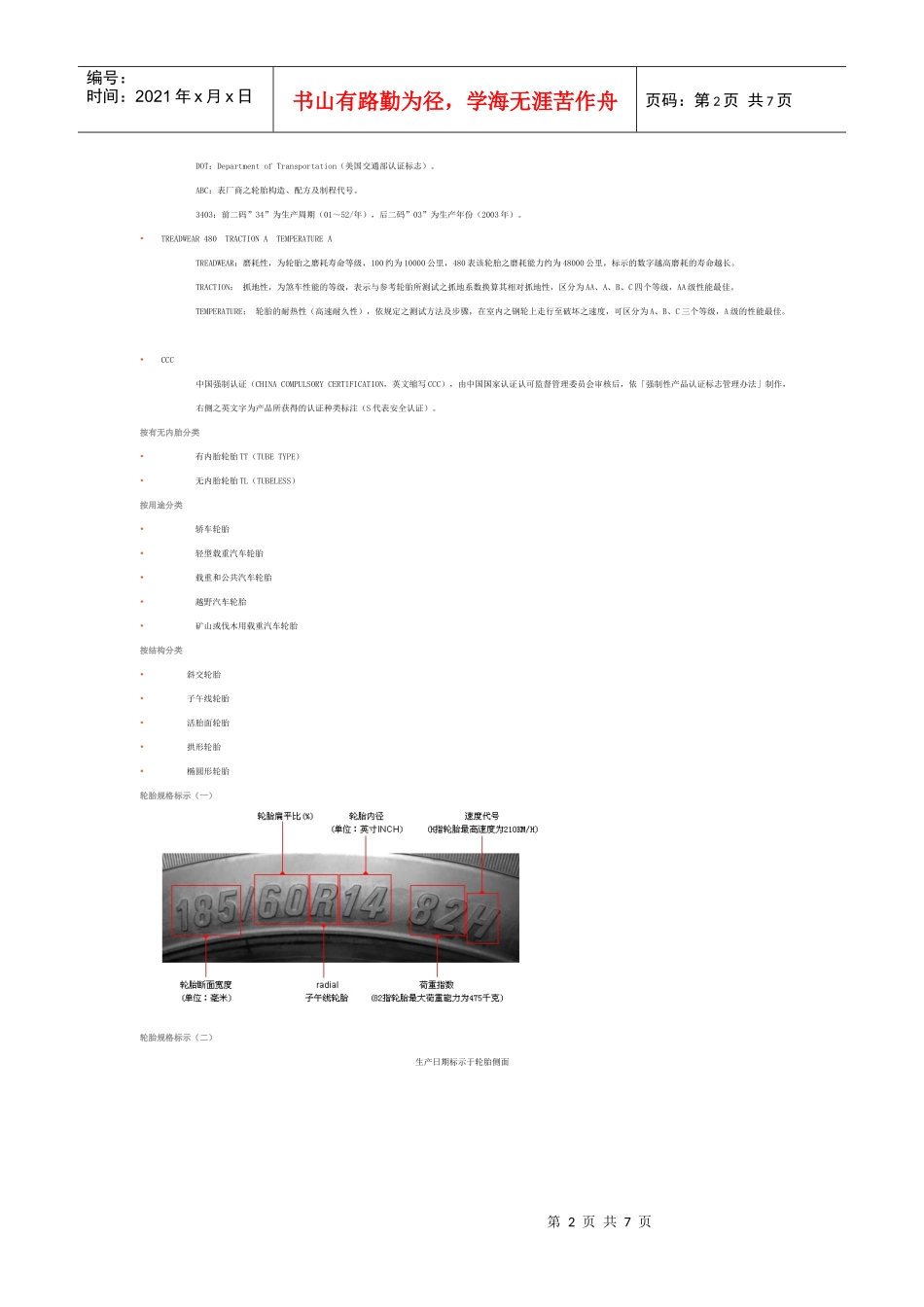 汽车轮胎的基础知识_第2页