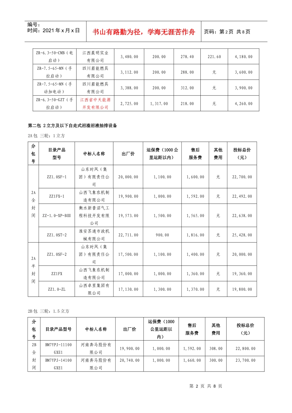 沼气设备招标(XXXX年)_第3页