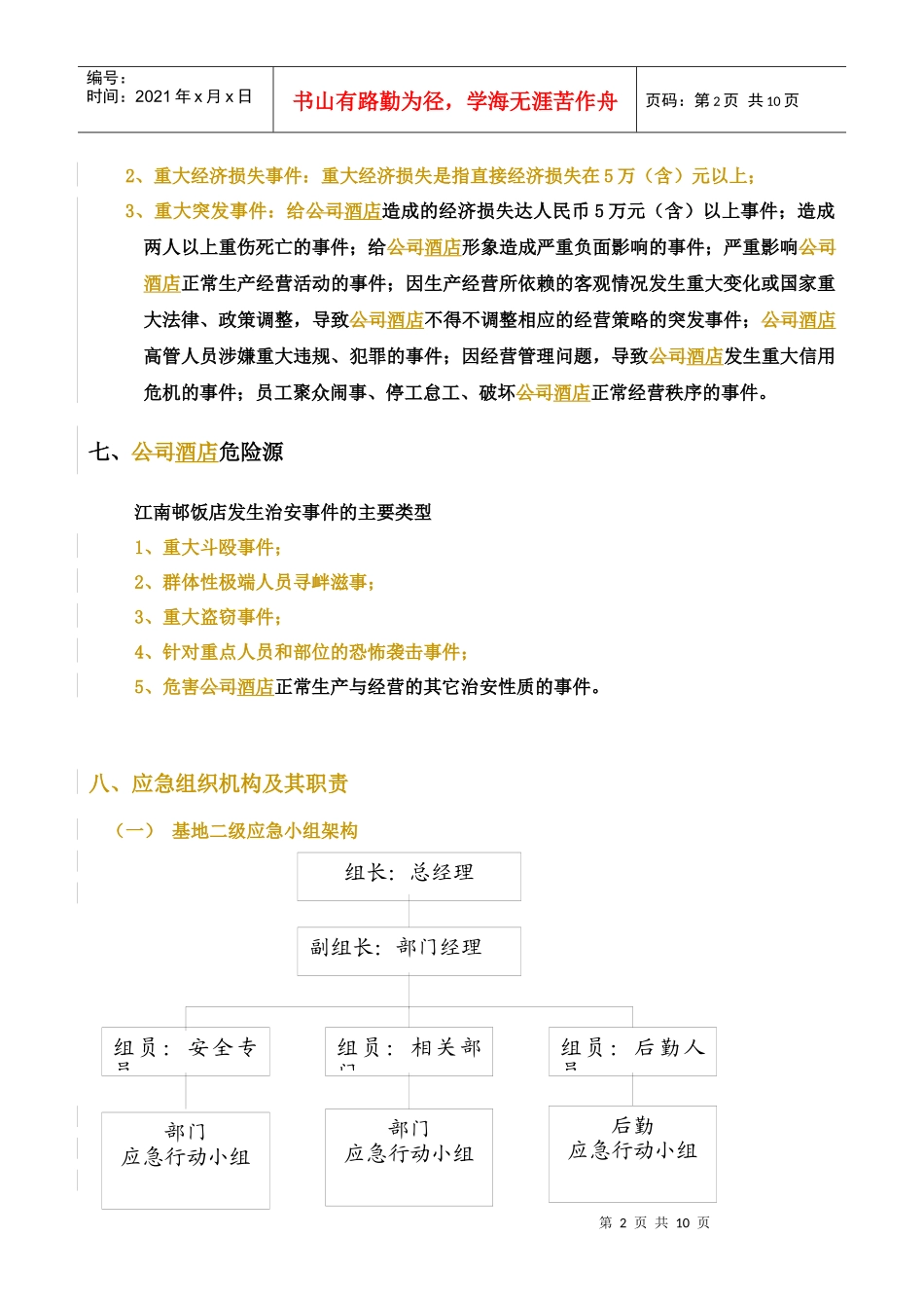 治安事件应急预案_第2页