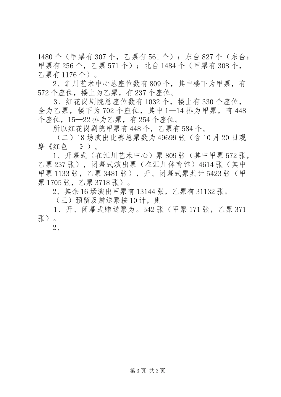 市文化局文化事业发展工作实施方案 _第3页