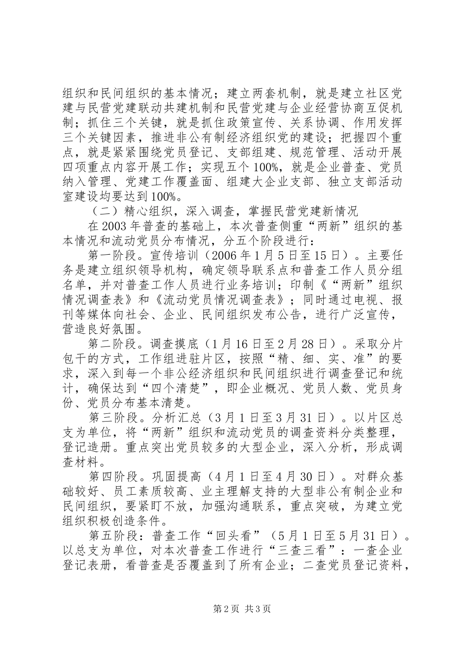 加强两新组织党建工作的方案 _第2页
