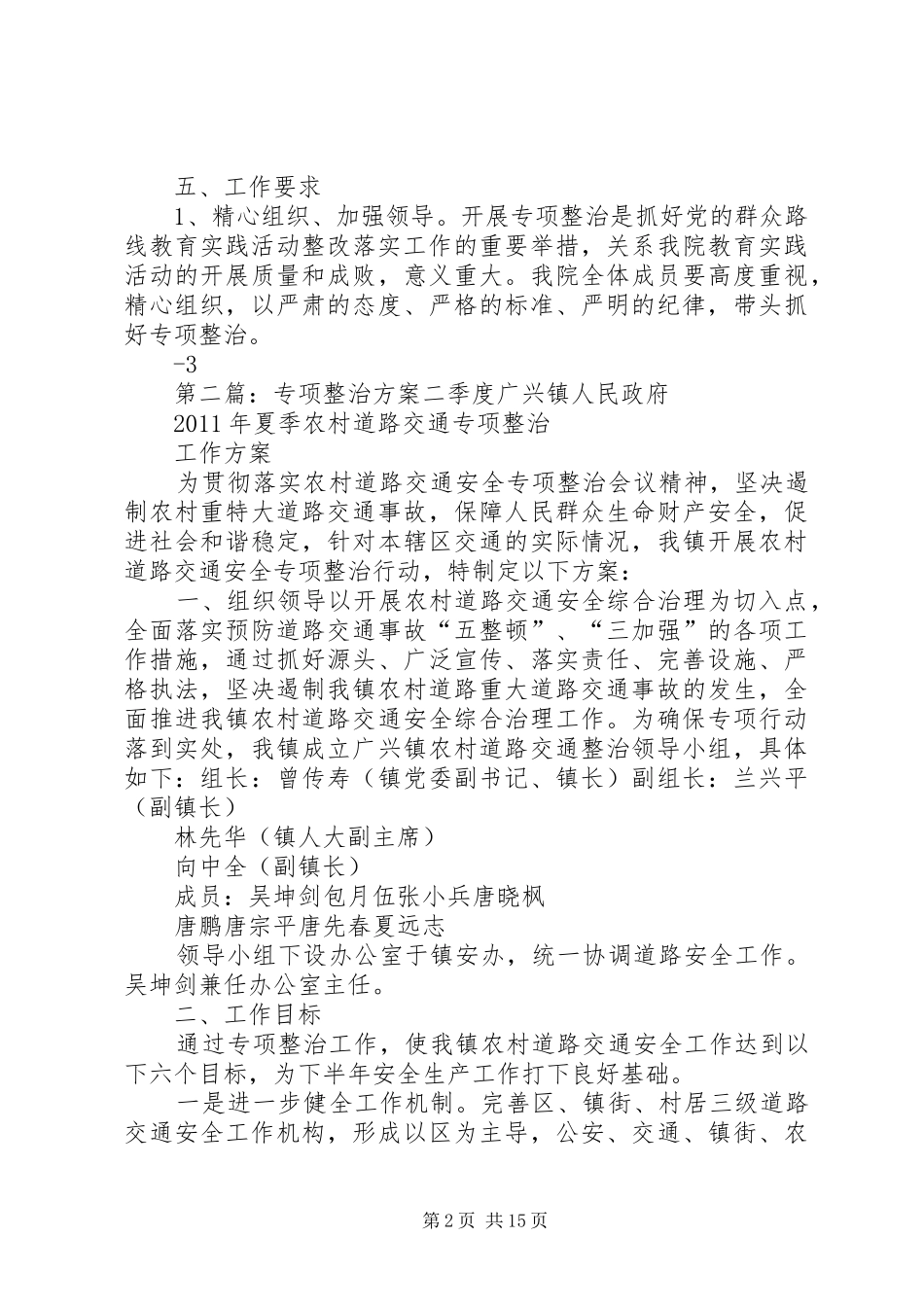 县二院专项整治方案_第2页