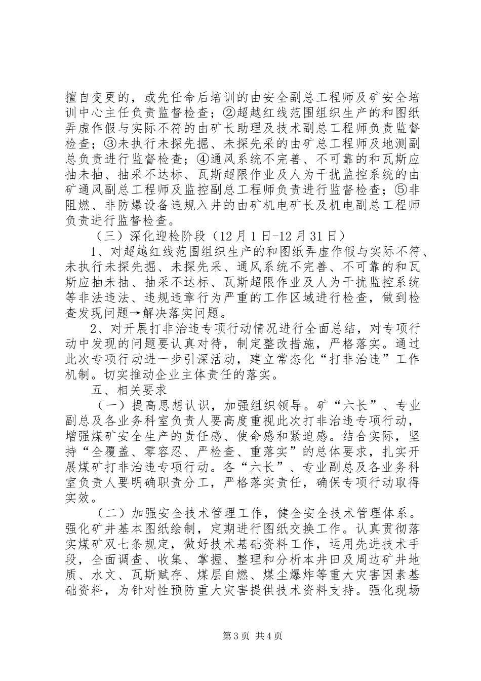 打非治违方案 _第3页