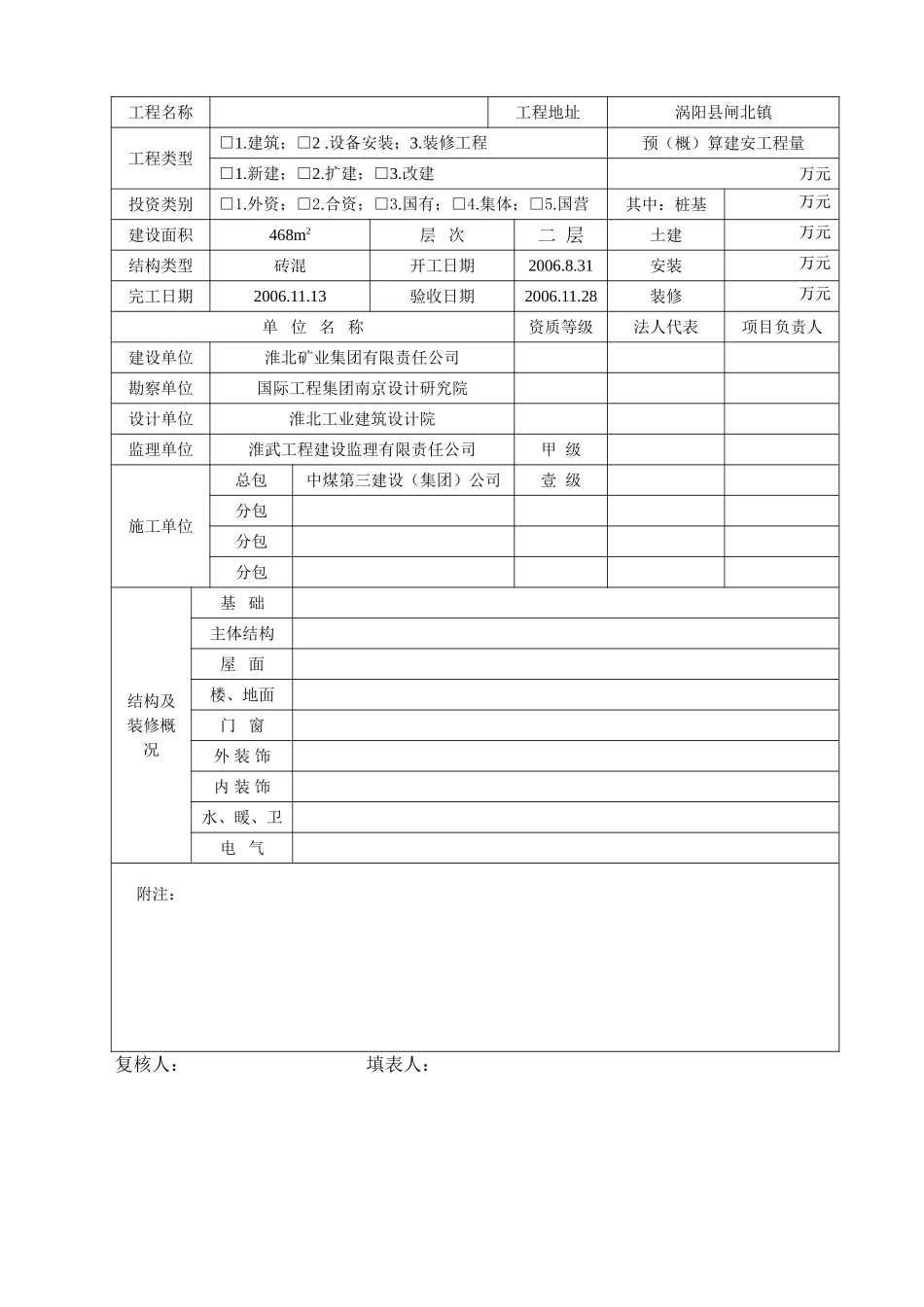 房建工程竣工资料范本(整套)(136页)_第2页