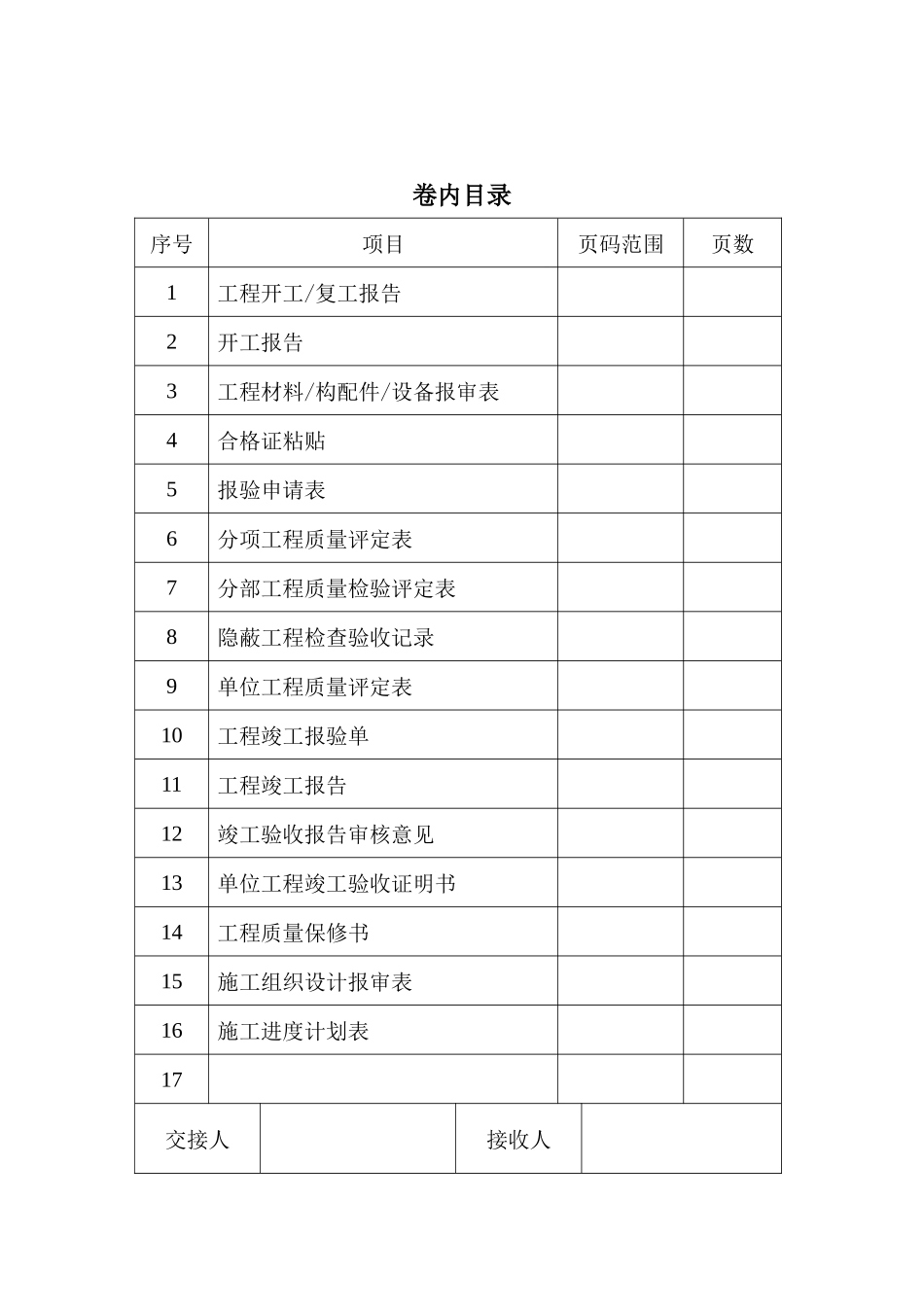 副井提升机安装工程质保资料_第3页