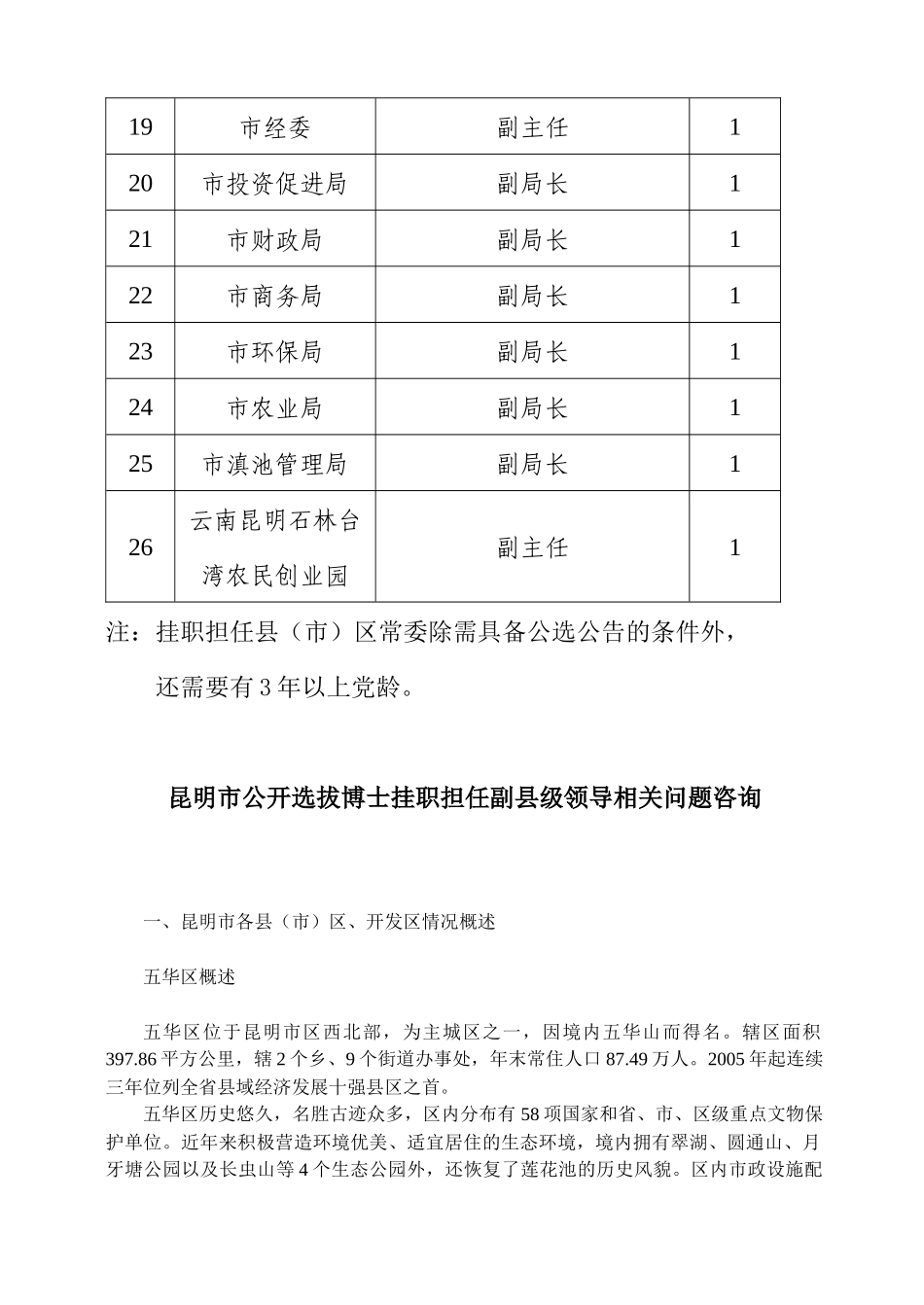 昆明市公开选拔高层次人才_第3页