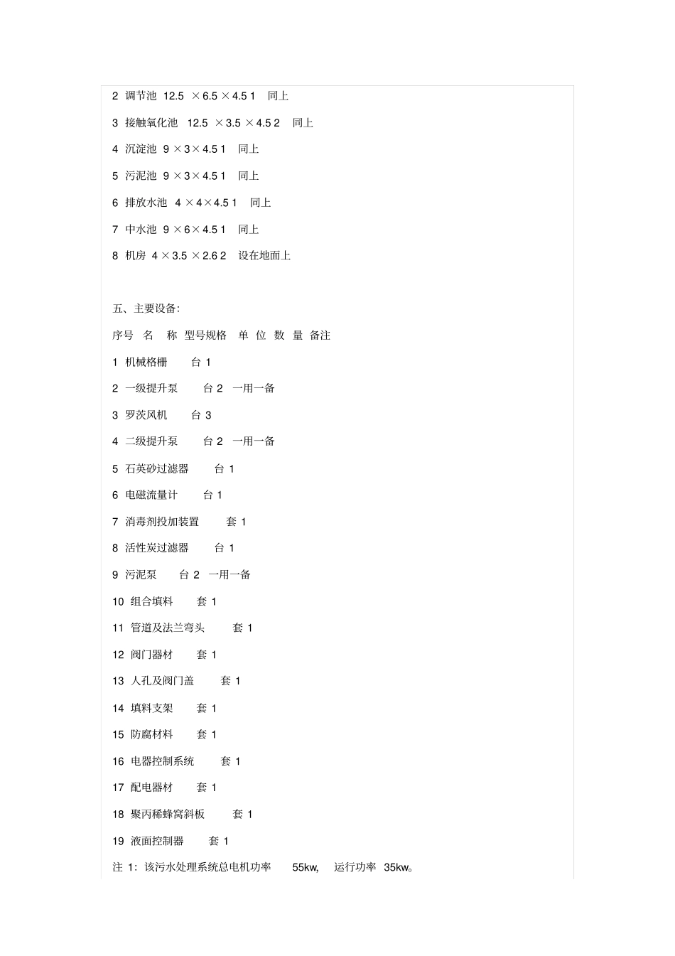 小区生活污水处理设计方案_第3页