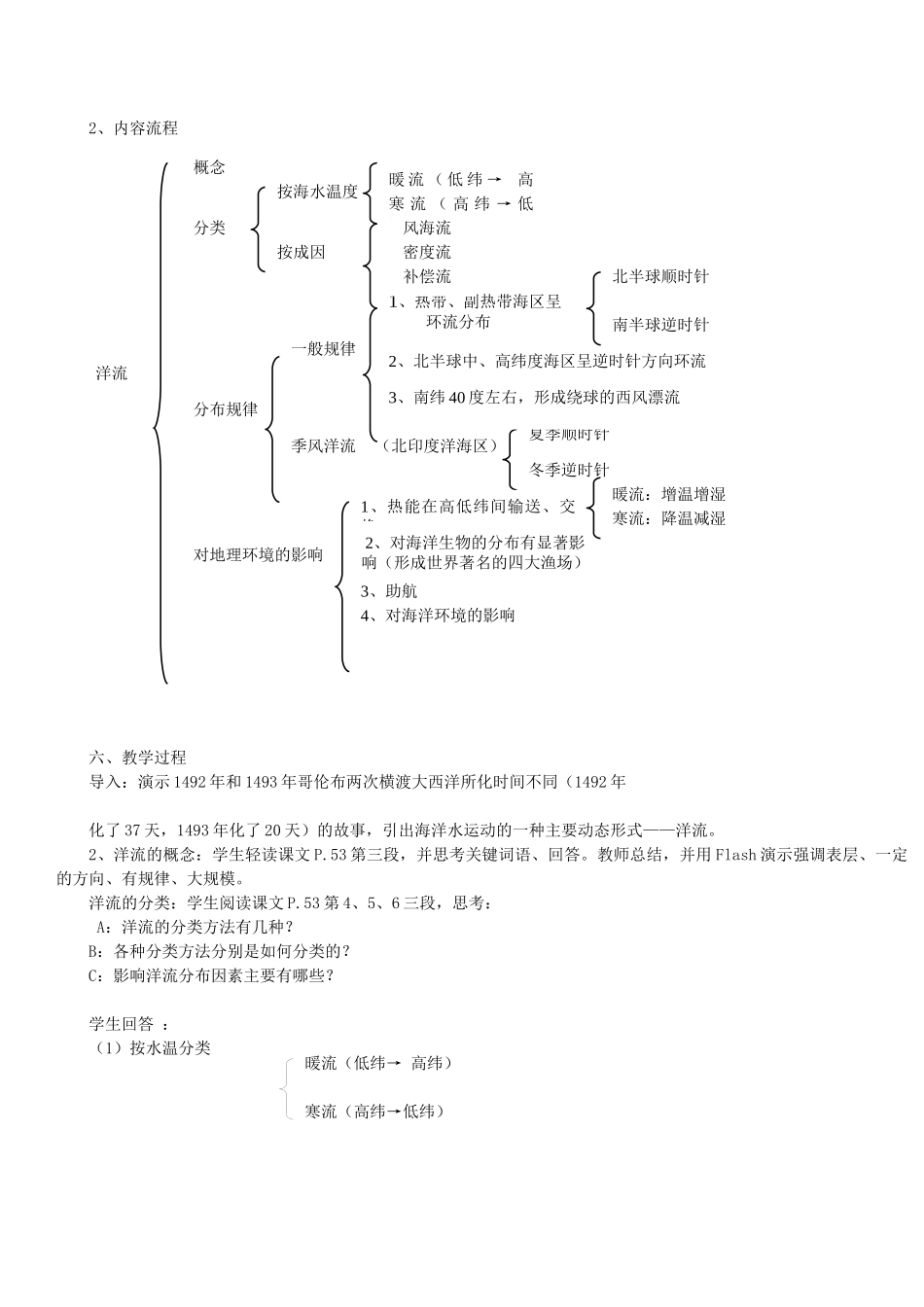 地理教案教学设计第二章地球的圈层结构与地理环境_第2页