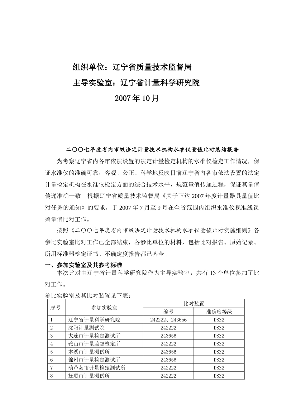 辽宁省活塞压力计量值比对总结报告_第2页