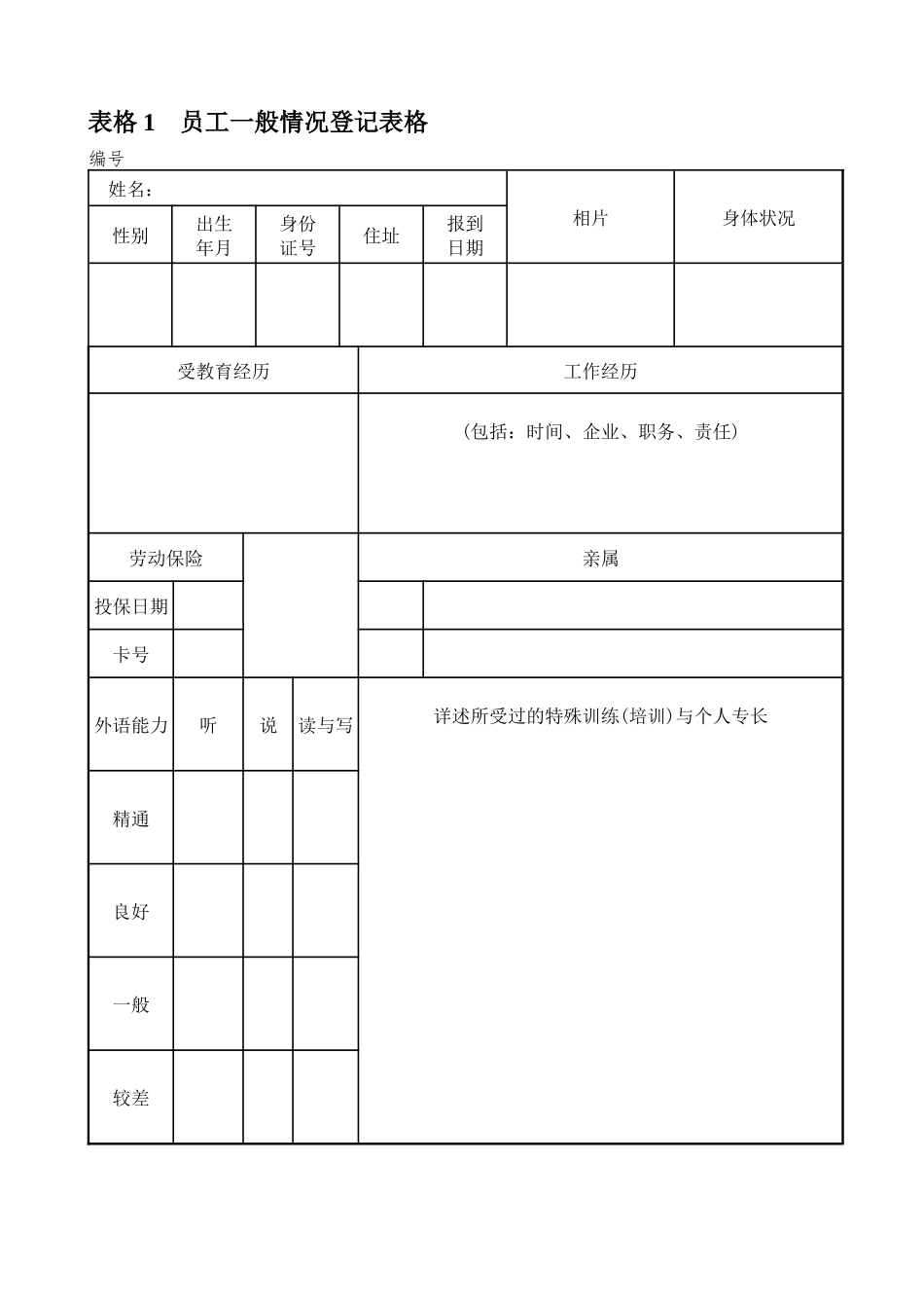 第10章 人事招聘与任用表格_第2页