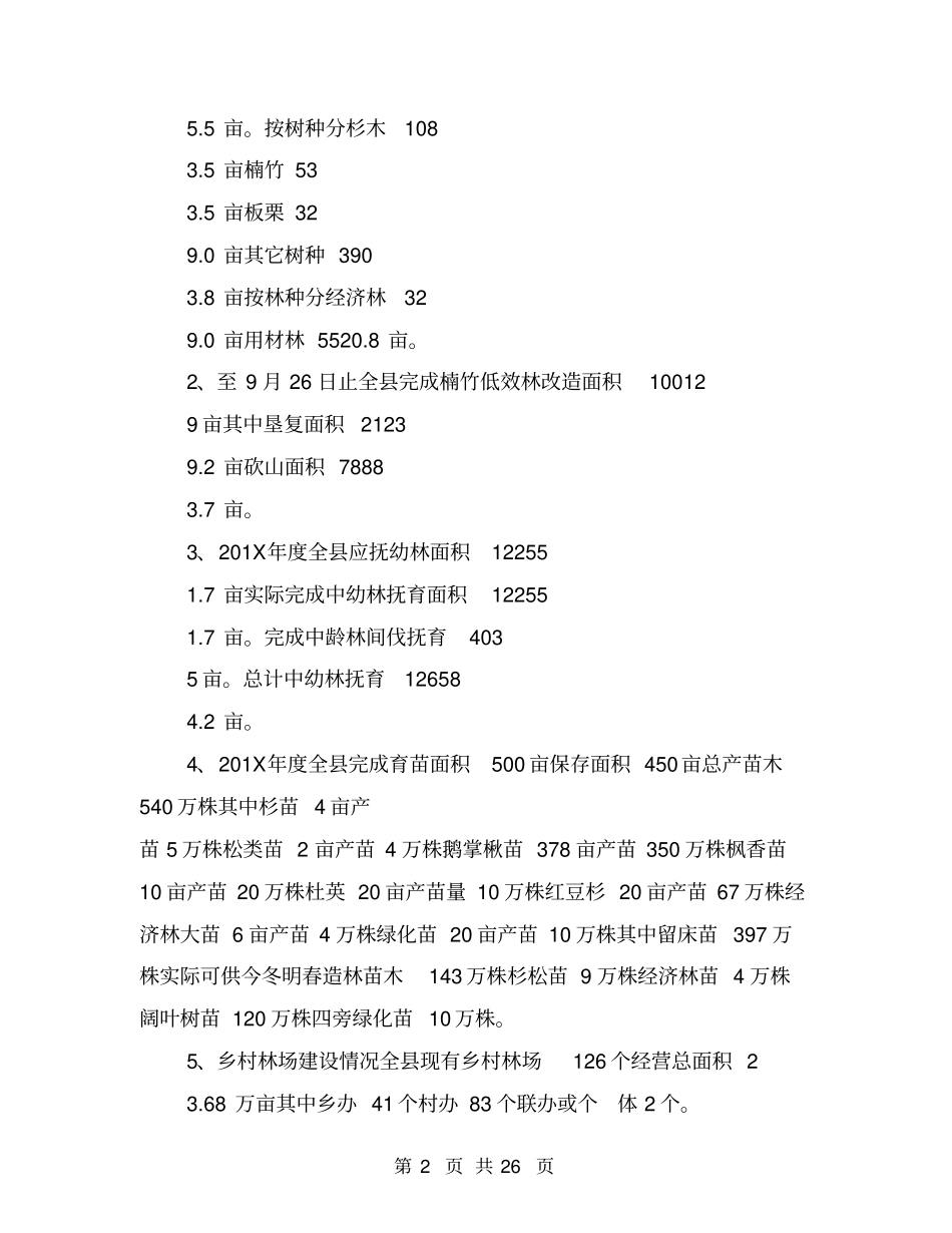 人工造林验收报告_第2页
