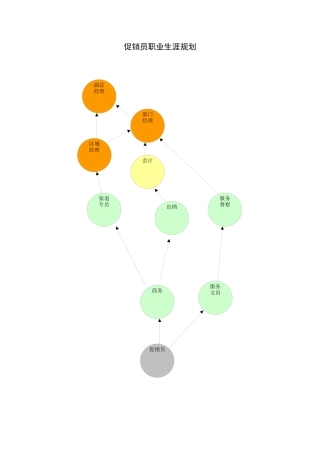 促销员职业生涯规划