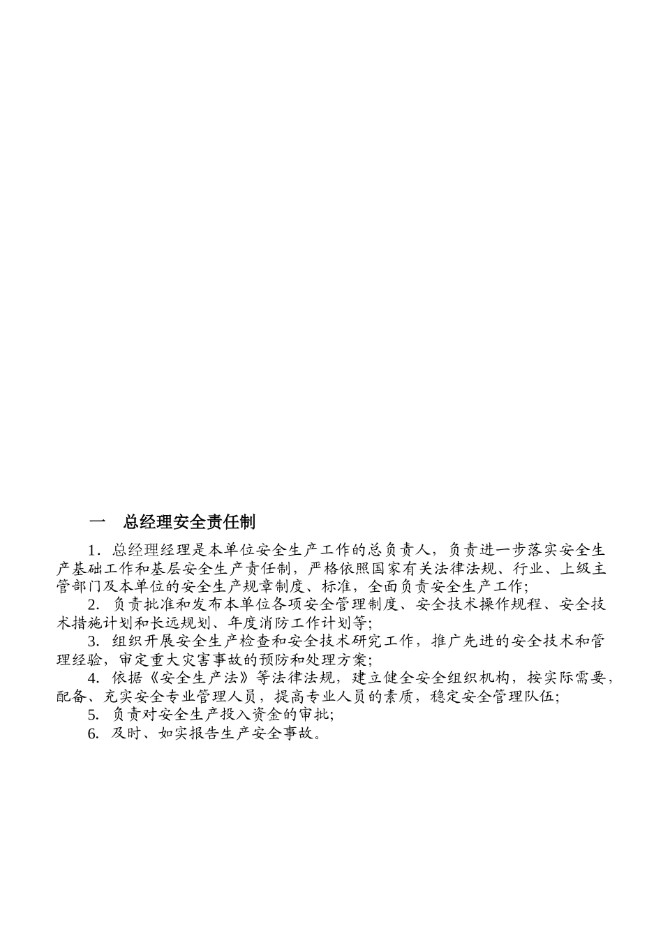 某公司安全责任制及职责汇编_第2页