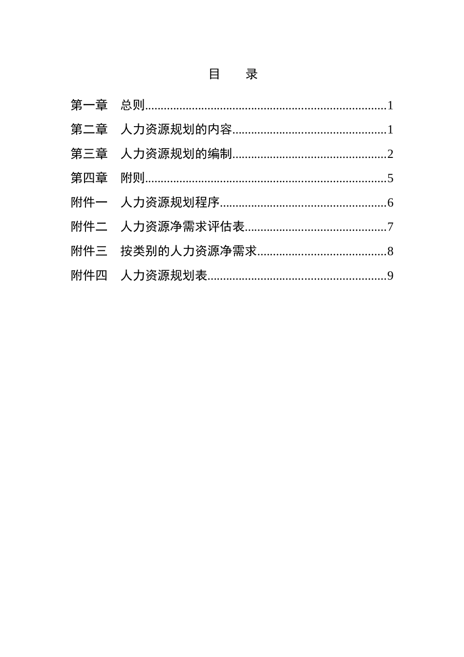 东环置业有限公司人力资源规划方法_第2页