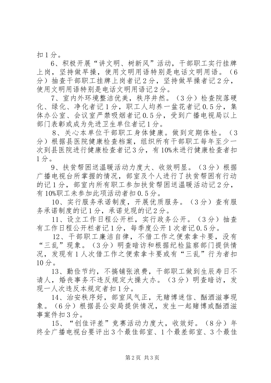 “创佳评差”竞赛活动方案[5篇材料] _第2页