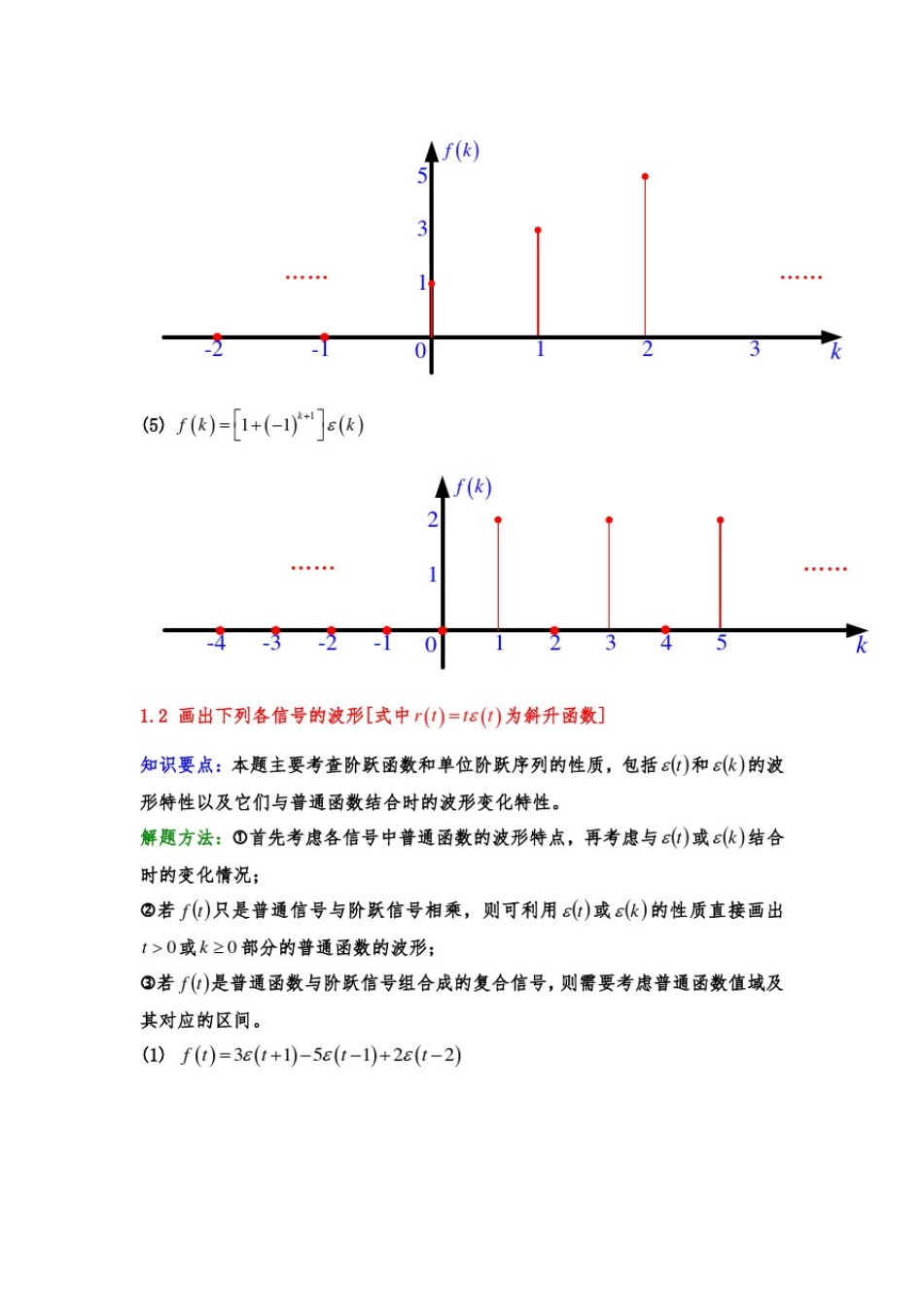 信号与系统西安邮电习题答案_第3页