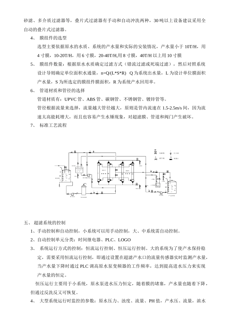 超滤系统工艺培训_第3页