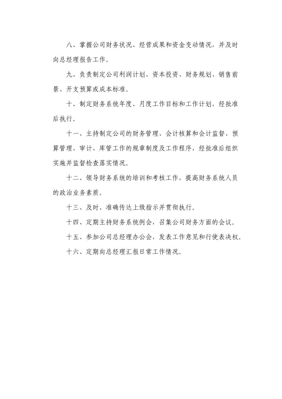 财务系统岗位职责_第3页