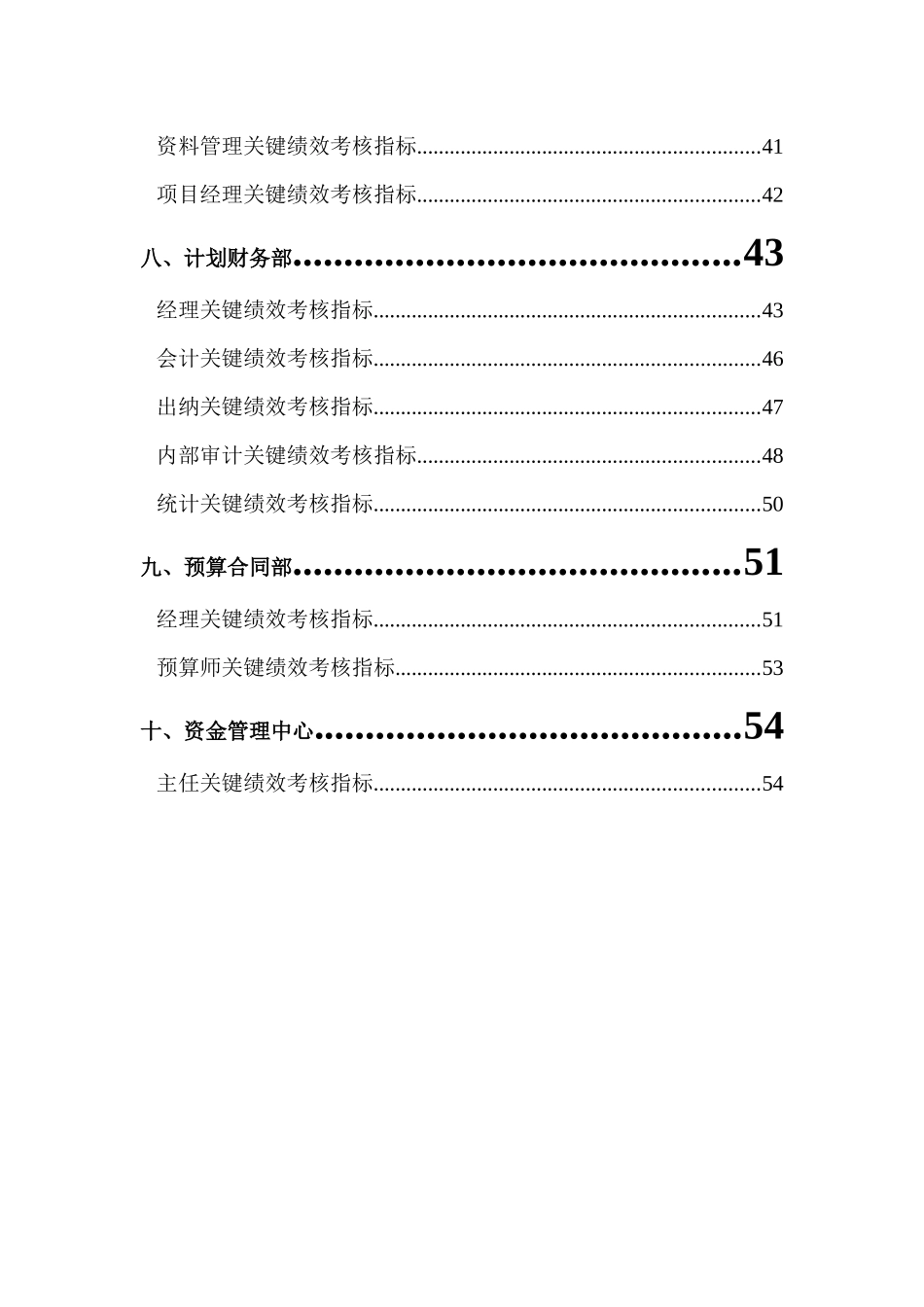 房地产公司岗位KPI指标库（55页）_第3页