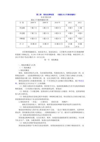 财经法规与会计职业道德第三章讲义(新按X年教材
