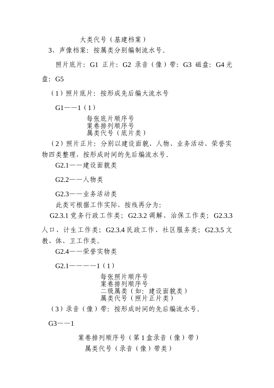 荔湾区街道社区居委会档案综合管理分类方案_第2页