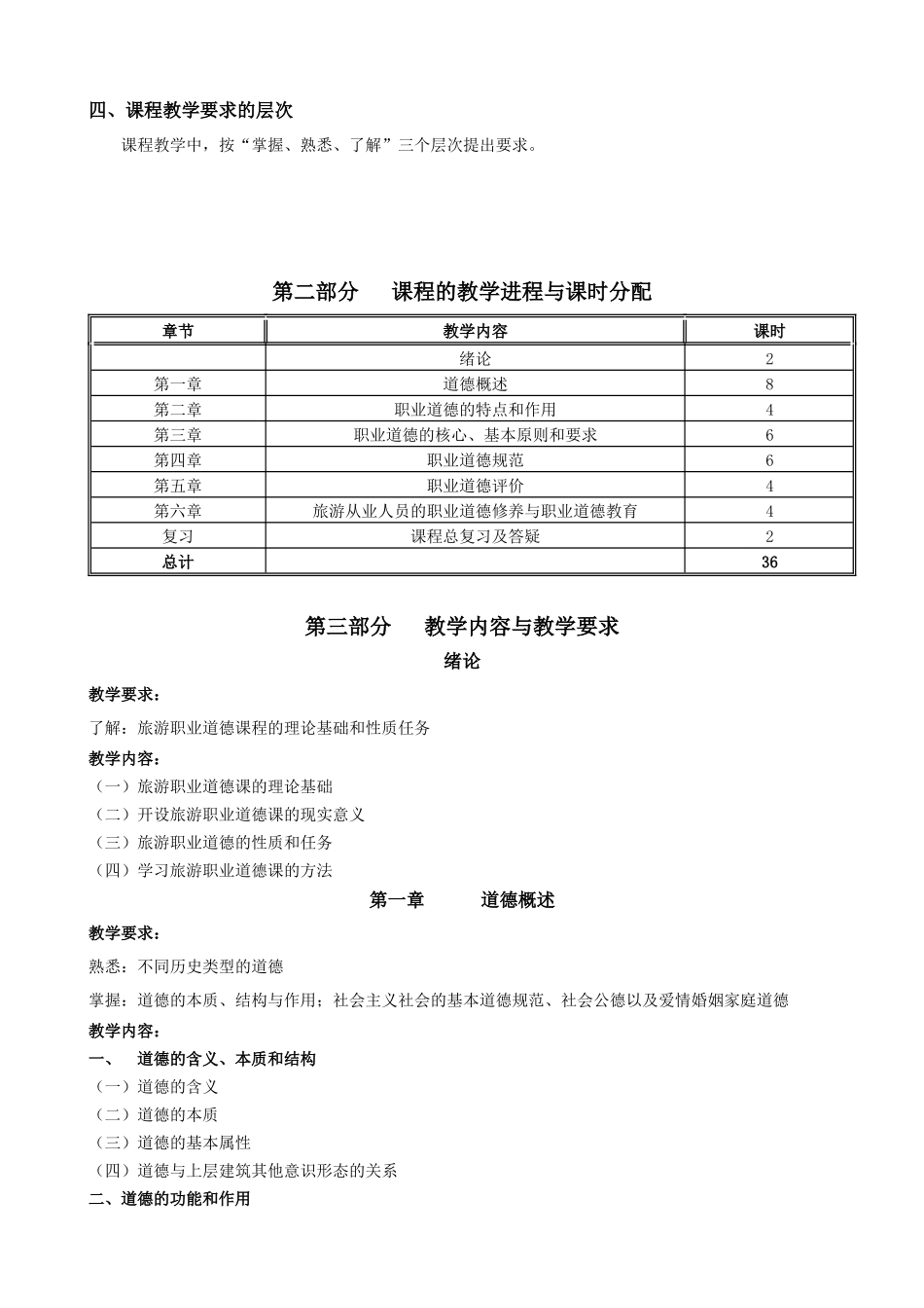 《职业道德修养》课程大纲_第2页