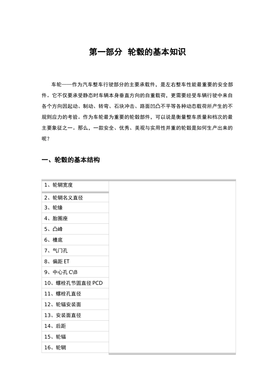 轮毂升级改装基本知识培训教材_第1页