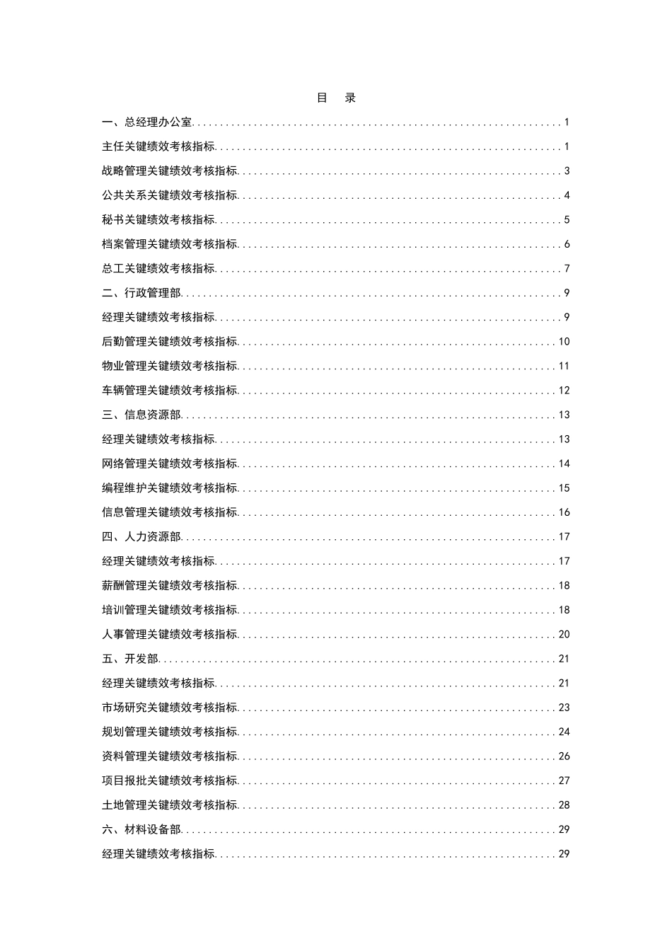 岗位绩效考核指标_第2页
