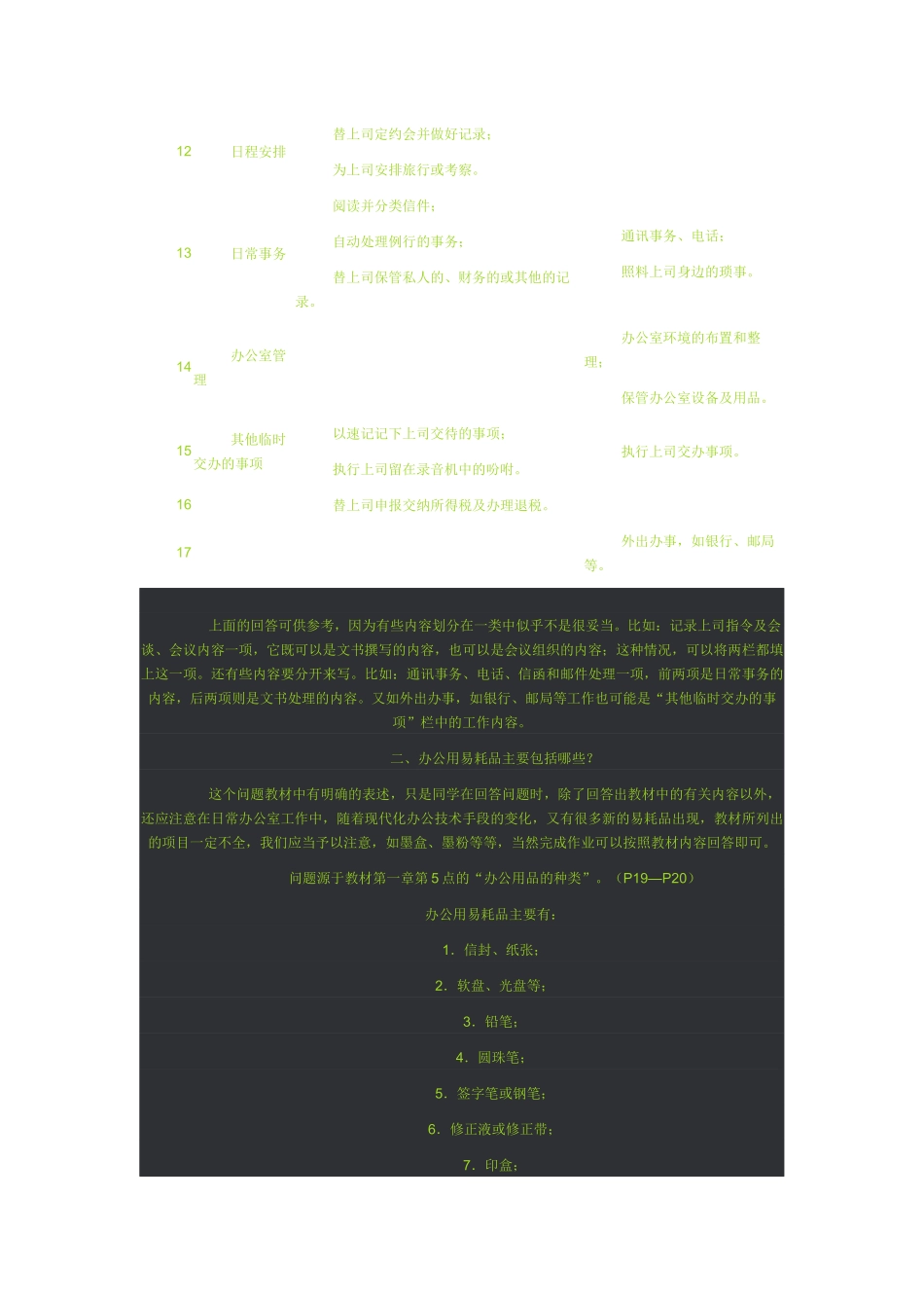 办公室形成性考核作业题目解析_第2页
