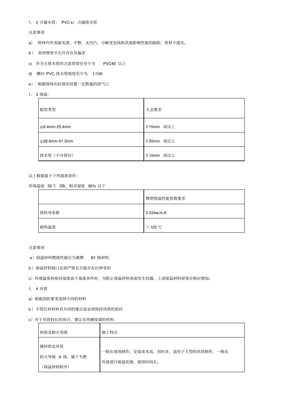 中央空调设备安装工程技术要求_第2页