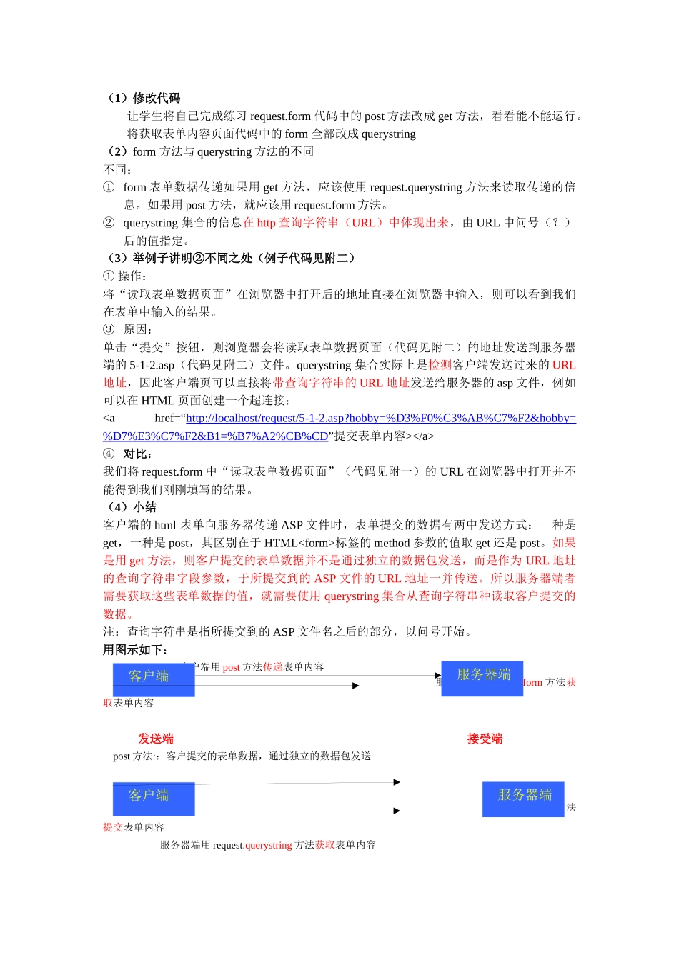 《ASP动态网页制作》request对象的form方法和querystring方法_第3页