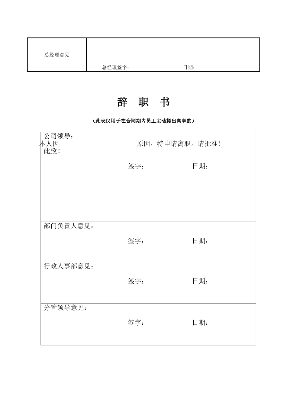 离职工作交接清单(6页)_第2页